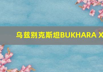 乌兹别克斯坦BUKHARA XO